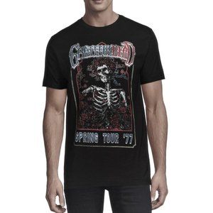 Grateful Dead Spring Tour '77 Berta Logo rock Official T-Shirt XXL 2XL NWT